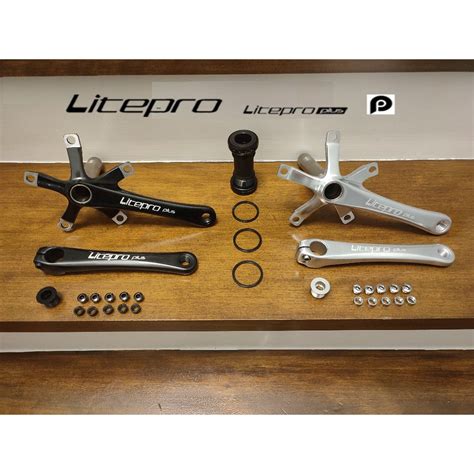 Litepro Plus Hollowtech Crankset Hollow Crank Slim Arm 130bcd 170mm Shopee Philippines