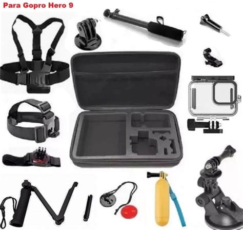 Kit Para Gopro Hero Black Mala Caixa Estanque Trip Way Frete Gr Tis