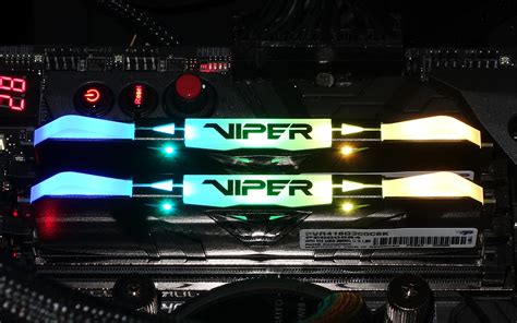 動作確認済 Patriot Viper RGB DDR4 4133MHz PC4 33000 16GBキット 8GB x 2枚