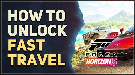 How To Unlock Fast Travel Forza Horizon Youtube