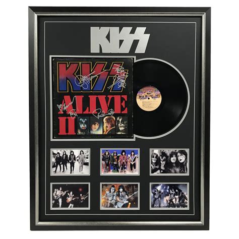 Kiss Signed & Framed Album Cover | Taylormade Memorabilia | Sports ...