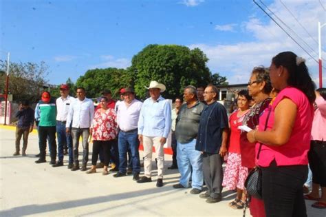 Inaugura Obras Natividad De Los Santos Miranda Empezando 2023 ASICH