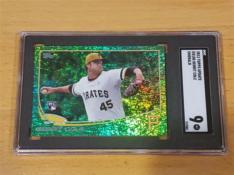 2013 Topps Update Emerald 150 Gerrit Cole RC SGC 9 Rookie Hot EBay