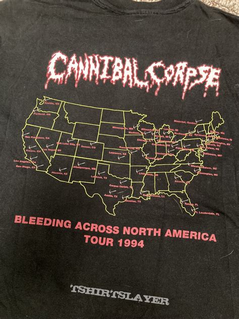 Cannibal Corpse The Bleeding Bleeding Across North America 1994