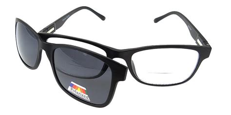 Bifocal Reading Glasses with Magentic Polarized Clip-On - Polarized World