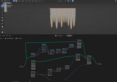 Ongoing Updates Geometry Nodes Based Flat Modeled Toonanime Hair