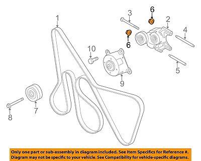 Ford Oem A C Ac Condenser Compressor Line Compressor Assembly Nut