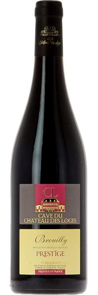 Brouilly Prestige Rouge 2018 Cave du Château des Loges Mon Vin Français