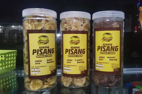 Berawal Dari Iseng Kripik Pisang Aneka Rasa Tembus Pasar Luar Pulau