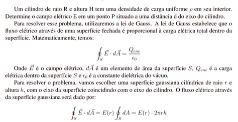 Lei De Gauss Na Eletroest Tica Exerc Cio Resolvido Blog