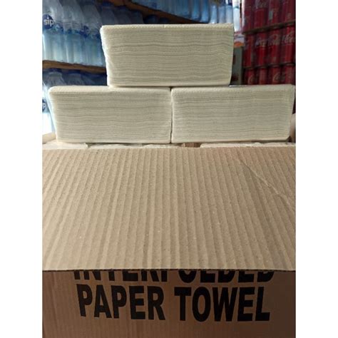 interfolded paper towel  pulls white shopee philippines