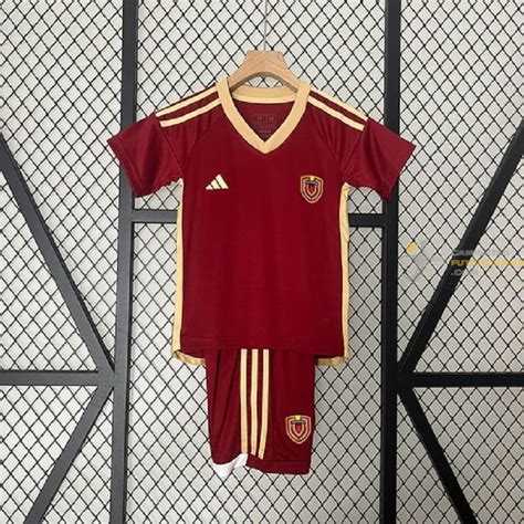 Camiseta y Pantalón Niños Venezuela Primera Equipación Copa America 2024