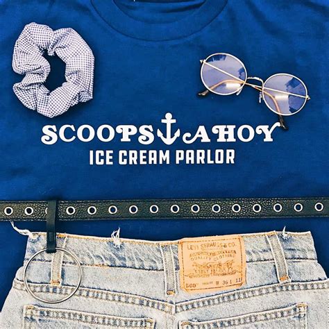 Scoops Ahoy Ice Cream Parlour T Shirt T Shirts Nowstalgia