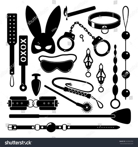 Bdsm Set Icons Vector Illustration 322005782 Shutterstock