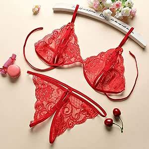 Conjunto De Lencer A Sexy Para Mujer Hot Sexy Lingerie Di Pizzo