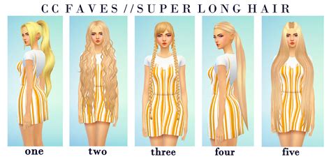 The sims 4 long hair cc - plmfirst