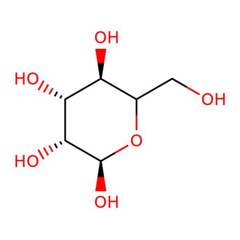 Chemical Structure Of Galactose