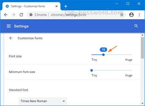 How do i make text bigger in chrome - boardbpo