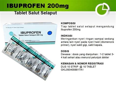 IBUPROFEN 200MG TAB BOX 100 NOVAPHARIN