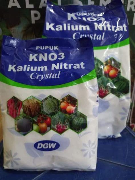 Pupuk Kno3 Dgw Kalium Nitrat Crystal 1kg Lazada Indonesia