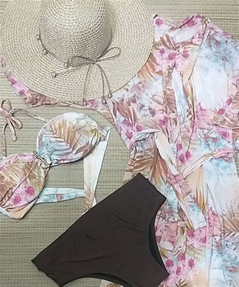 Conjunto Biqu Ni E Sa Da De Praia Look Bikini Set
