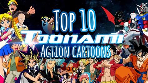 TOP 10 TOONAMI CARTOONS YouTube