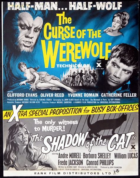 Curse Of The Werewolf Rare Film Posters