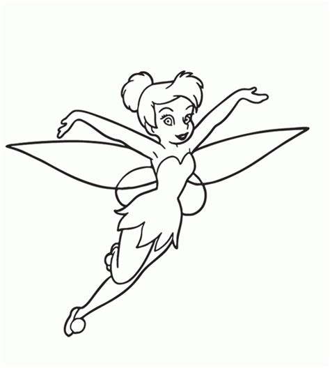 Tinkerbell Drawing With Color It s wonderful that through the process of drawing and coloring ...