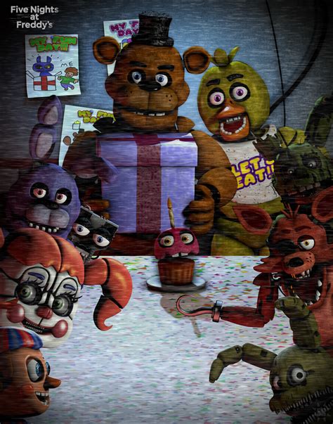 Fnaf Sfm Fnaf Ar Special Delivery Thanksgiving Promo In Sfm R