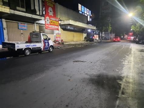 Pejalan Kaki Asal Kelurahan Dandangan Tertabrak Motor Saat Menyeberang