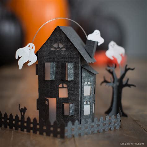 Paper Craft Haunted House Lia Griffith