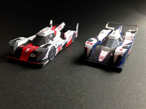 Toyota Papercraft Wec Toyota Ts Ts Papermodel Cars Pinterest