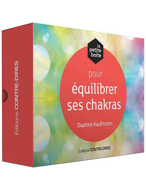 Coffret La Petite Boite Pour Quilibrer Ses Chakras L Aura Spirituel