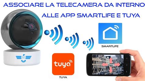 Italian Alarm Telecamera Videosorveglianza Wifi Da Interno Senza Fili