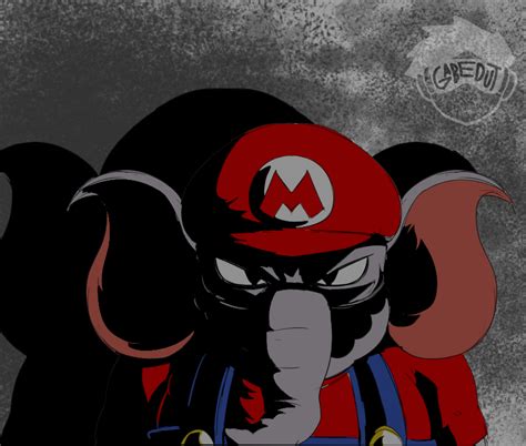 Elephant Mario By Gabedut On Newgrounds