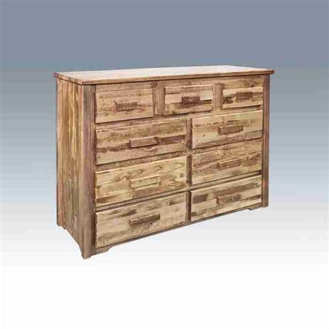 Amish Homestead Collection Pine Dresser Drawer By Montana Woodworks