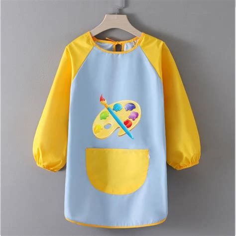 Blouse Peinture Enfant Tablier Peinture Enfant Imperm Able Tablier