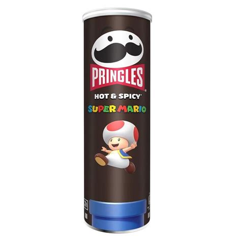 Чипсы Pringles Mario Hot Spicy 165гр Зан Зан Иностранные сладости и подарки