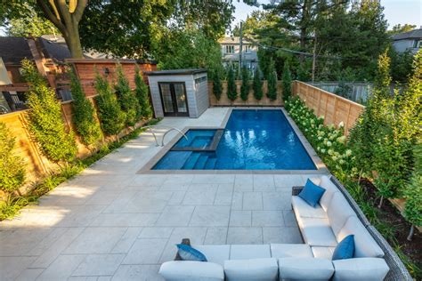 Contemporary Look for a Small Backyard - Transitional - Pool - Toronto