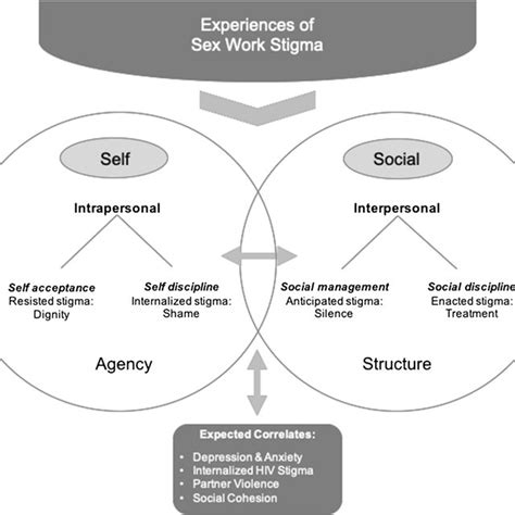 Conceptual Model Of The Experiences Of Sex Work Stigma Esws Scale