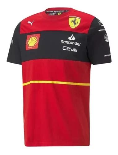 Playera Carlos Sainz Puma Hombre Scuderia Ferrari Meses Sin