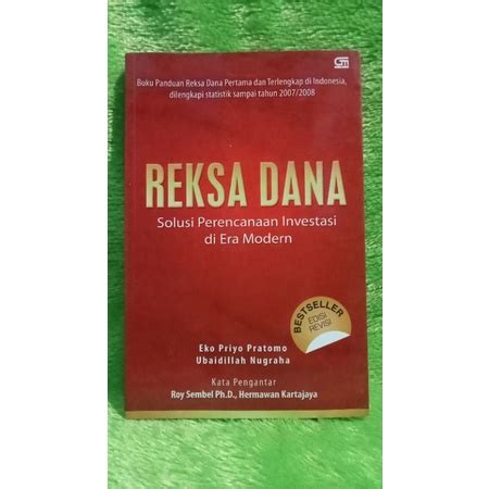 Jual BUKU REKSA DANA REKSADANA Solusi Perencanaan Investasi Di Era