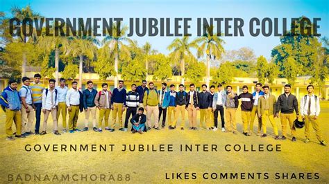 Government Jubilee Inter College Chowk Lucknow Ll College Friends Masti