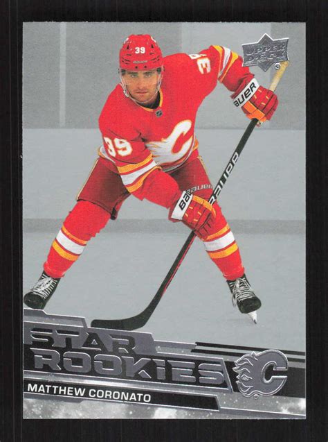 Matthew Coronato 2023 24 Upper Deck NHL Star Rookies Box Set RC 11 EBay