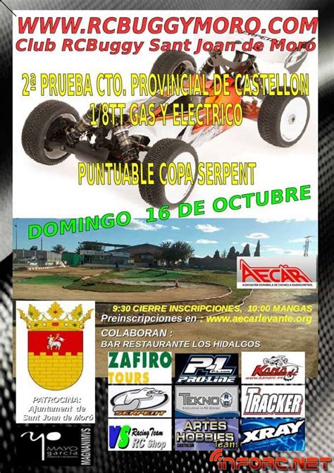 De Octubre Segunda Prueba Campeonato Provincial De Castell N