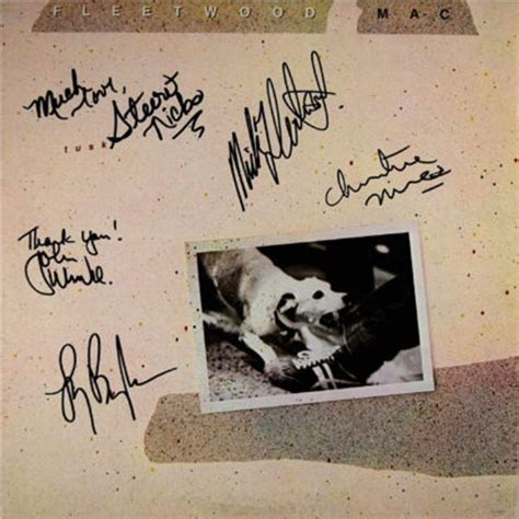 Fleetwood Mac signed Tusk album