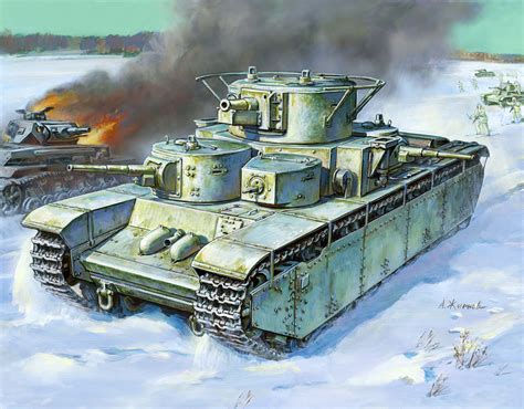 Zvezda 1:100 T-35 Soviet Heavy Tank 6203