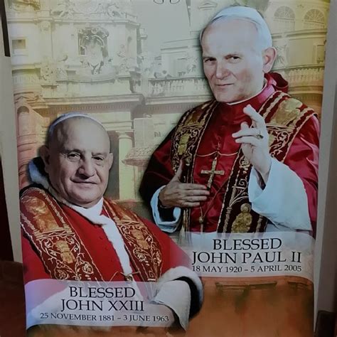 Pope Francis Homily For The Canonization Of John Xxiii And John Paul Ii