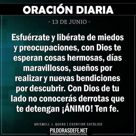 🔵 OraciÓn Diaria Esfuérzate Y Libérate De Miedos Y Preocupaciones