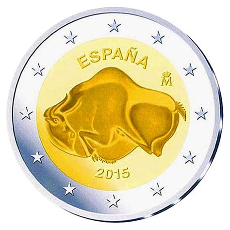 Spanje 2 Euro Altamira 2015 UNC Kingofcoins Nl